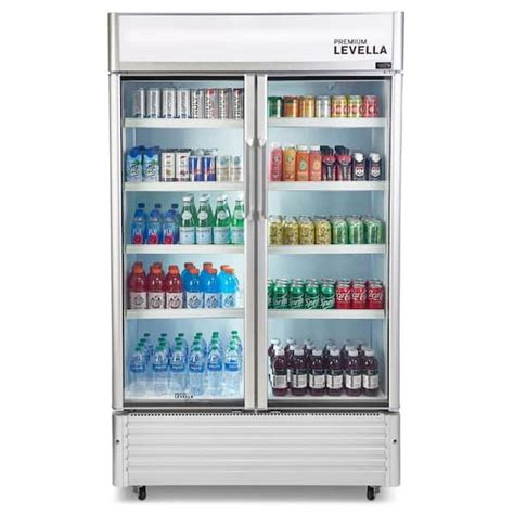 Premium Levella Cu Ft Commercial Upright Display Refrigerator