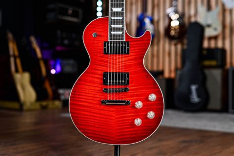 Gibson USA Les Paul Modern With Figured Maple Top In Cherry Burst