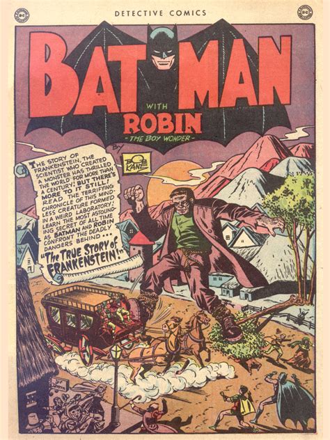 Frankenstein In Detective Comics 135 Batman — When It Was Cool Pop
