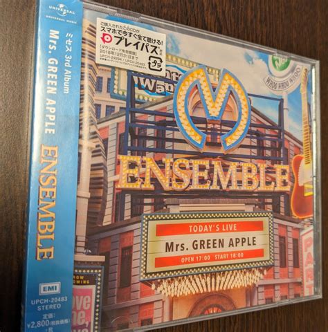 Yahoo オークション MR 匿名配送 CD Mrs GREEN APPLE ENSEMBLE 49880