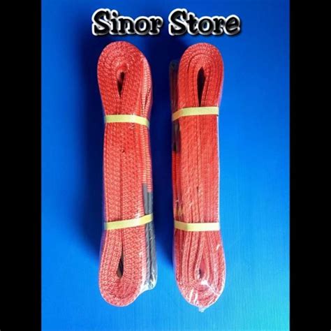 Jual Webbing Sling Safety 5 Ton X 6 Meter Tali Pengikat Pengangkat