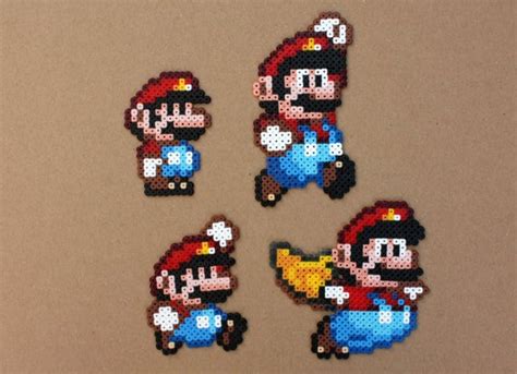 Figura De Cuentas Hama Perler De Super Mario World Etsy España