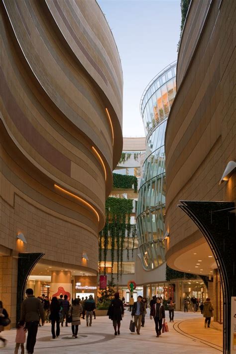 Namba Parks Jerde Archinect Shopping Mall Architecture Mall