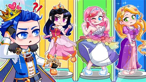 Prince Alex Selects The Princess Lisa Or Anna Or Rapunzel Gacha