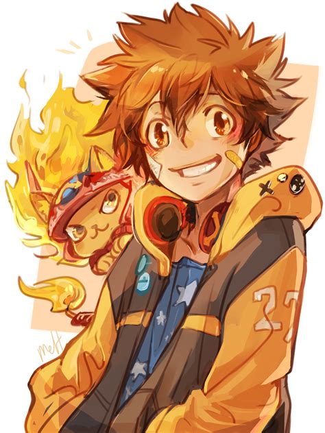 Sawada Tsunayoshi And Natsu Katekyo Hitman Reborn Drawn By Meltesh