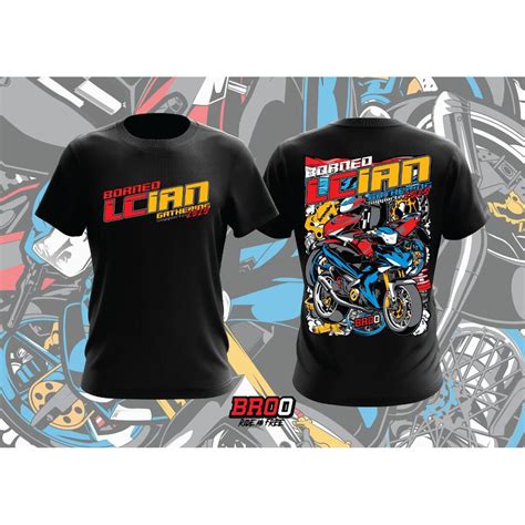 Baju Motor Lcian Thailook Limited Edition High Quality Shopee Malaysia