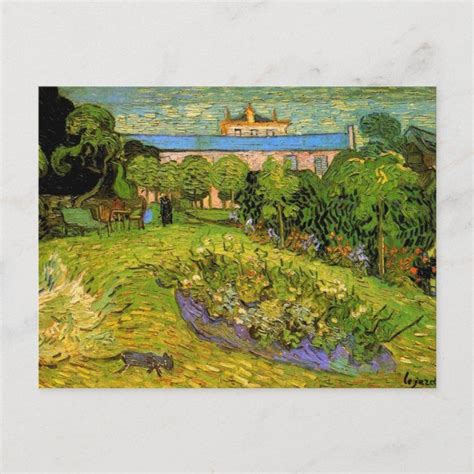 Daubigny S Garden By Vincent Van Gogh Postcard Zazzle In 2022