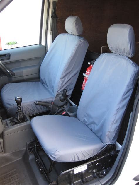 Ford Transit Connect 2002 2014 Front Tailored And Waterproof Seat Covers Turtle Covers Ltd