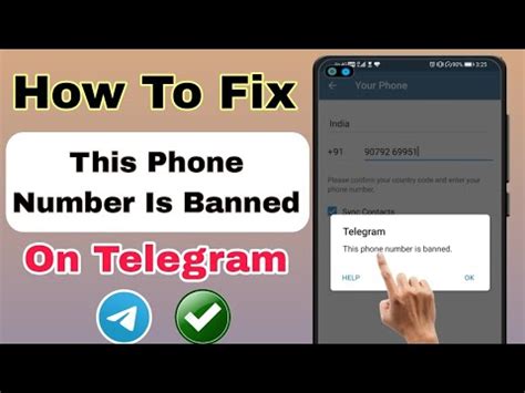 Fix Telegram This Phone Number Is Banned Recover How To Unban