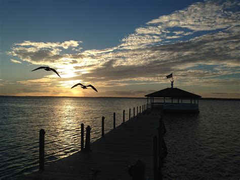 10/14/2013 Sunset at Fager's Island.... Final Deck Party of 2013 ...