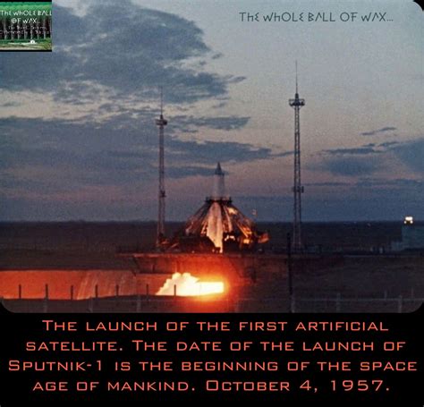 Double Tap To Edit The Launch Of The First Artificial Satellite The