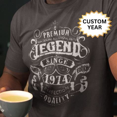 1974 Birthday Shirt 50th Birthday Shirt For Men 1974 Classic Birthday Tshirt Man 50th