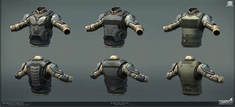 Artstation Modern Combat Body Armor Africa