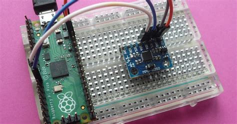 Électronique en amateur Accéléromètre gyro MPU 6050 et Raspberry Pi