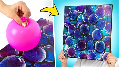 D Balloon Painting Art Tutorial Youtube