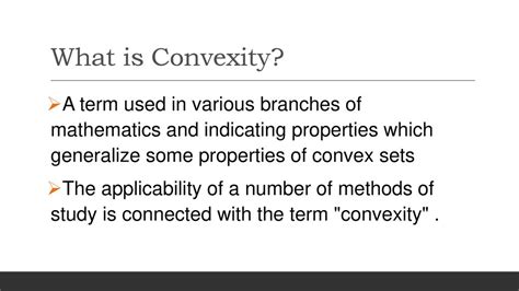 Chapter 3 Convexity Ppt Download