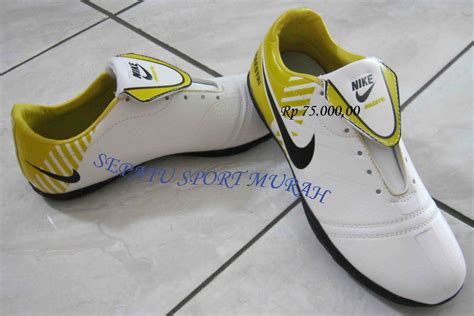 Sepatu Sport Murah Sepatu Futsal Nike Maestri Putih Kuning