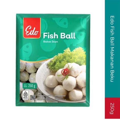 Jual Edo Fish Ball Bakso Ikan 250gr Shopee Indonesia