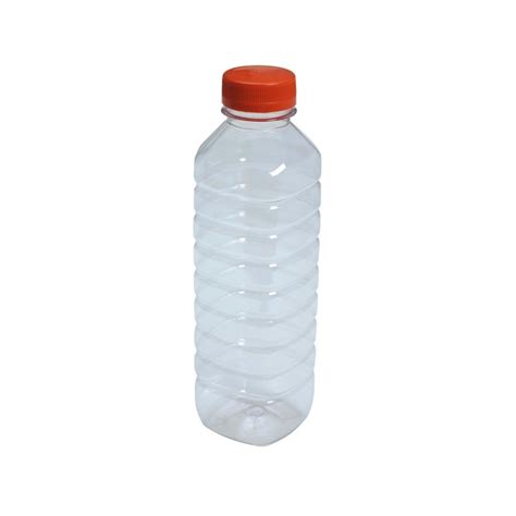 500ml PET Bottle Square 60pcs