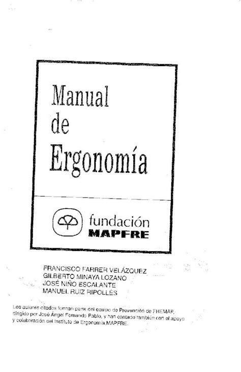 PDF Manual Ergonomia Mapfre DOKUMEN TIPS