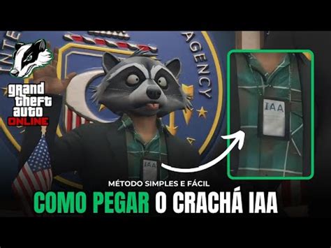 Como pegar o Crachá IAA MÉTODO SIMPLES E FÁCIL FAÇA AGORA GTA