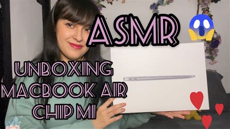 Asmr Unboxing Macbook Air 💻🍏 Debsrdz 💜 Youtube