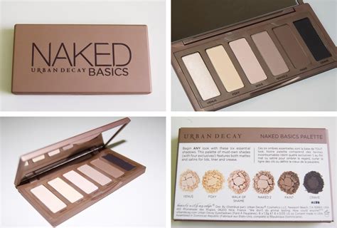 Terra Della Donna Базовая палетка теней от Urban Decay Naked Basics