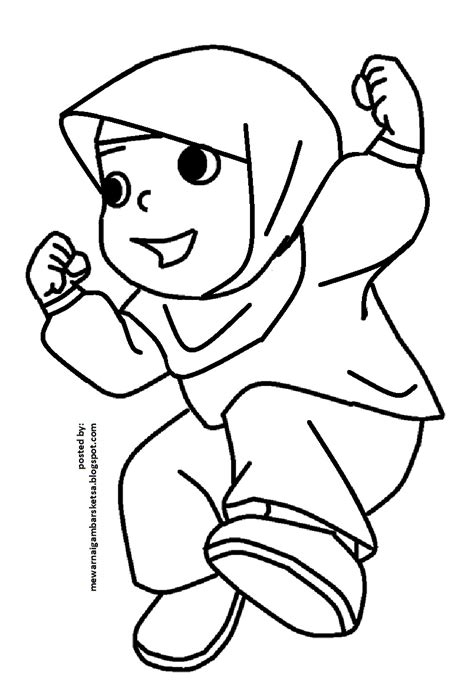 Mewarnai Gambar Gaya Remaja Keren 172