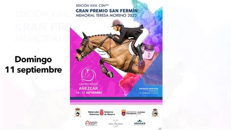 Domingo Xxix Csn Gran Premio San Fermin Memorial Teresa Moreno