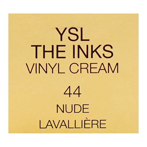 Yves Saint Laurent The Inks Vinyl Cream High Shine Lip Stain Ml Nude Lavalliere