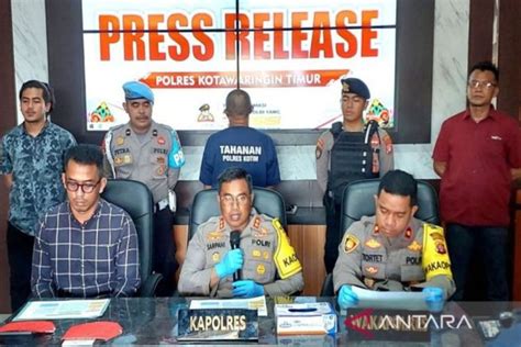 Polisi Tangkap Pengepul Pasir Zirkon Ilegal Di Kalteng