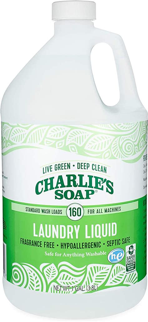 Amazon Charlies Soap Laundry Liquid Loads Pack Natural