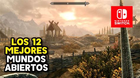 ¡top 12 Mejores Juegos De Mundo Abierto En Nintendo Switch Youtube