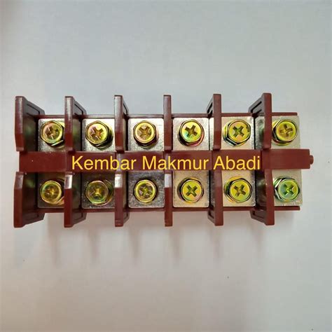 Jual Terminal Block Tr A Din Rail Tr A Model Kasuga T Blok Tr A