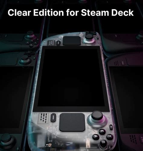 JSAUX Transparent Cover Series For Steam Deck Video Gaming Gaming