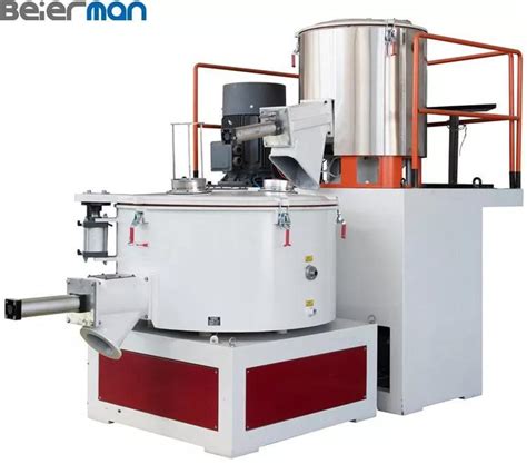 Hot And Cool Mixing Machine Dry PVC Powder Mixing Machine Plastic Resin