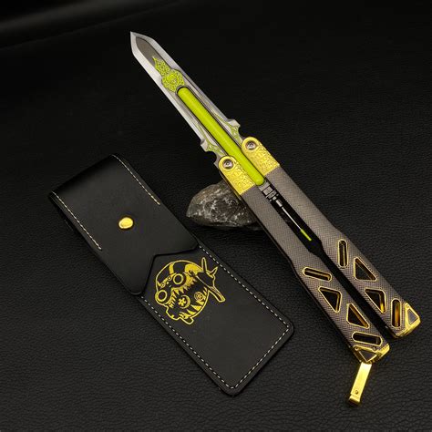 Luminous Octane Heirloom High End Apex Octane Knife Metal Life Etsy