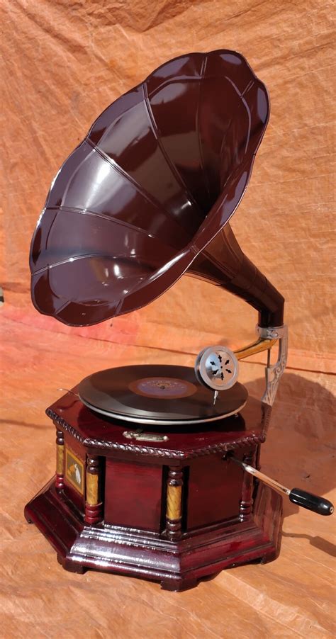 Working HMV Gramophone Antique Phonograph Fully Functional Etsy