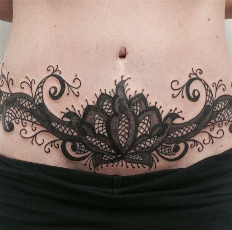 Tattoo On Mons Pubis