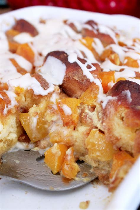 Peach Cobbler Bread Pudding Creole Contessa