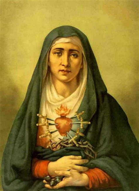 Sorrows Of Mary The Prophecy Of Simeon Luke The