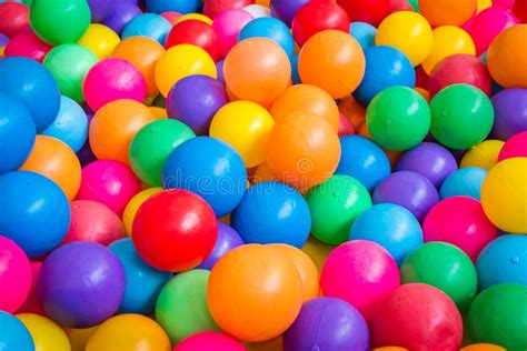 Colourful Fun Balls Stock Photo Image Of Playground Toys 4917510