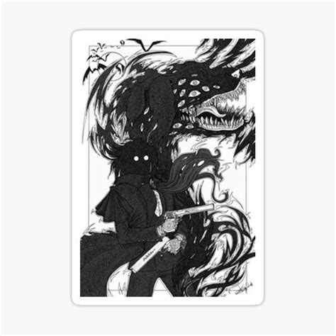 ALUCARD Hellsing Fanart Illustrated Sticker For Sale By AhmedSans