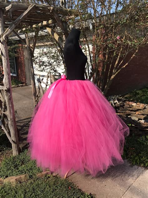 Shocking Hot Pink Bridal Tutu Maternity Tutu Adult Tutu Etsy