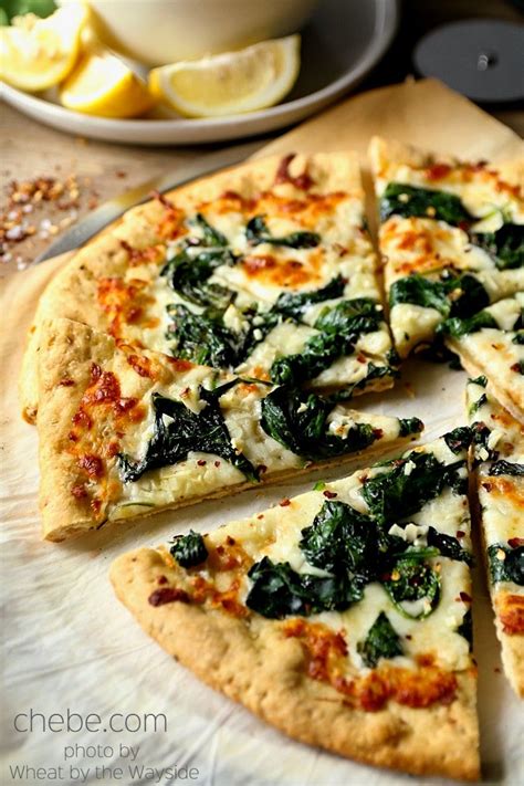 White Pizza With Spinach And Garlic Chebe Recipes