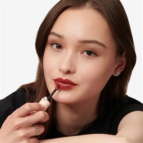 Son Kem Giorgio Armani Lip Maestro Satin Nude Mania Limited Edition 16 Cocktail Party Màu Đỏ Đất