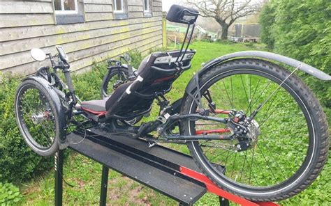 Ice Sprint X Tour Recumbent Trike E Rholoff Fold Recumbent