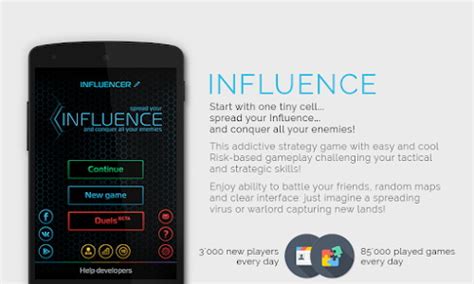 Influence Android Game Apk Fluence By Teremok Games