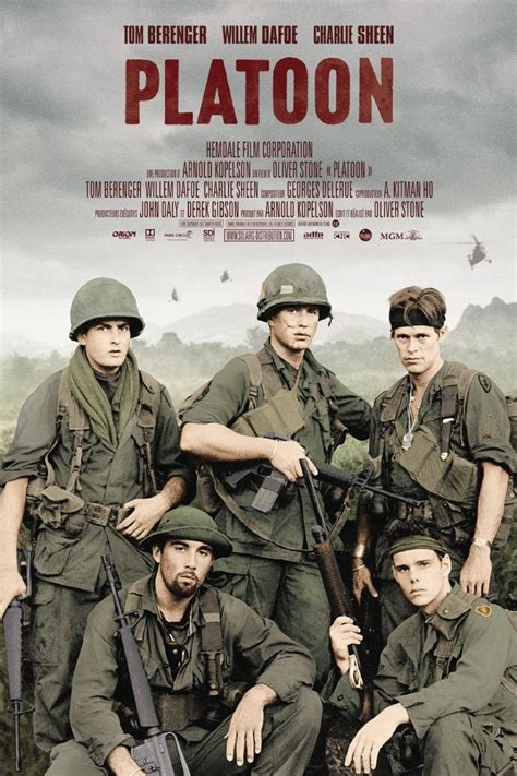 Platoon (1986) - Posters — The Movie Database (TMDB)