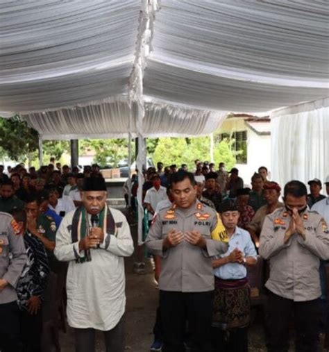 Kapolres Lombok Timur Bersama Para Tokoh Agama Tokoh Masyarakat Dan